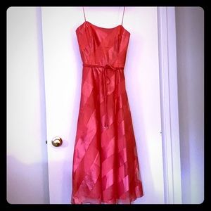Pink Tea-length dress